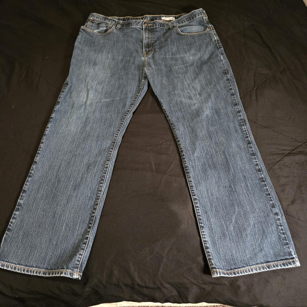 Cremieux Jeans Mens 42x30 Blue Straight Premium Denim Stretch Casual Medium Wash